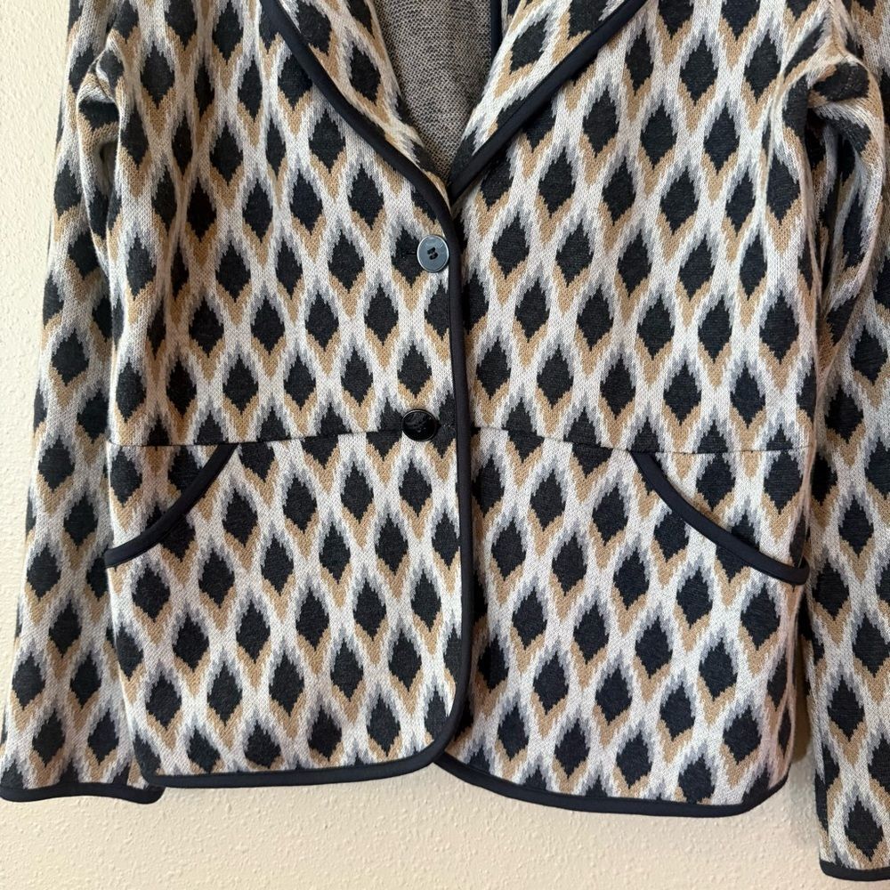 Pendleton Women's Geometric Patterned Blazer L - image 3